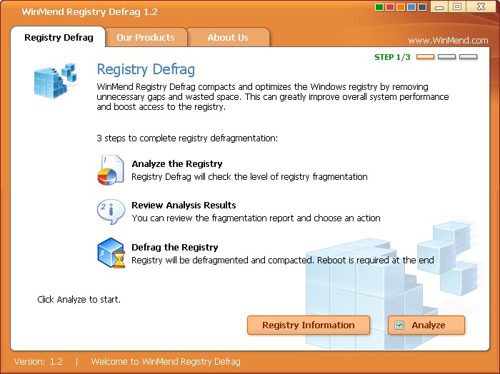 WinMend Registry Defrag 1.4.7