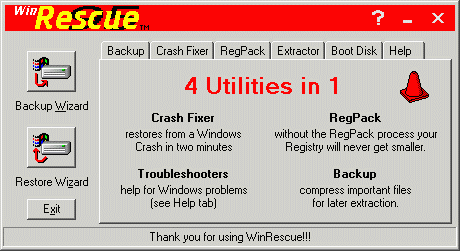 WinRescue 95 10.08.34