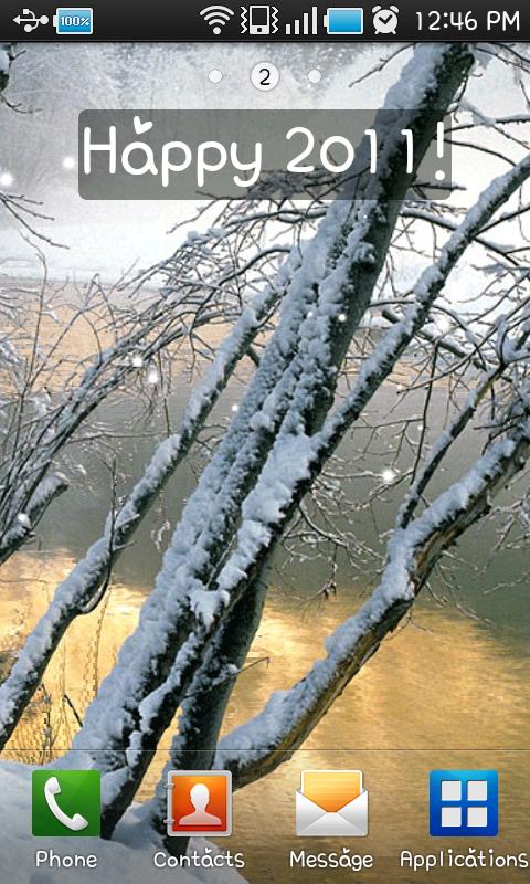 Winter Scenery LiveWallpaper 1