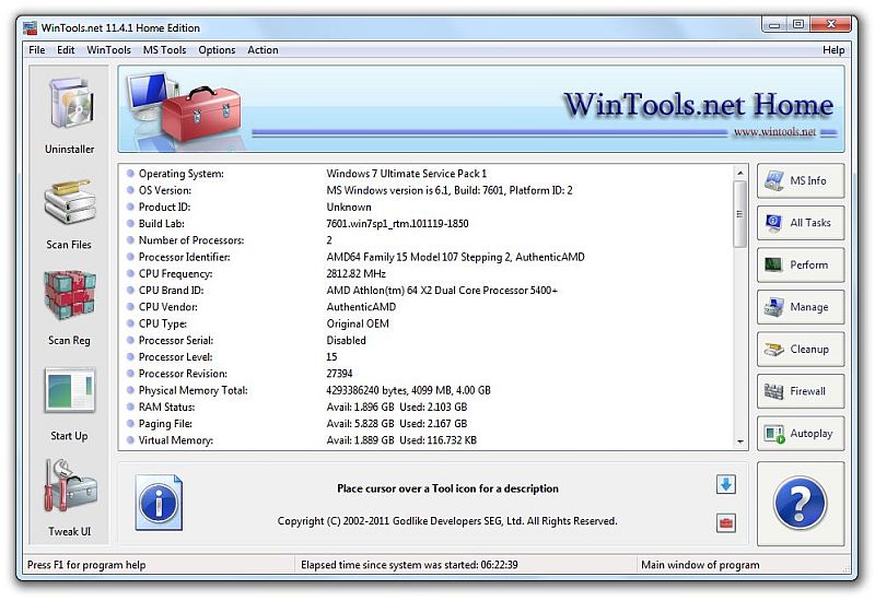 WinTools.net Home 12.1