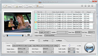 WinX DVD to PDA Ripper 4.0.1