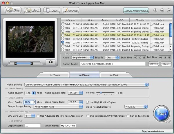 WinX iTunes Ripper for Mac 2.5.1