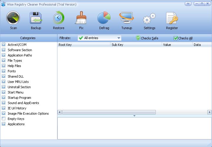 Wise Registry Cleaner Professional 5.89