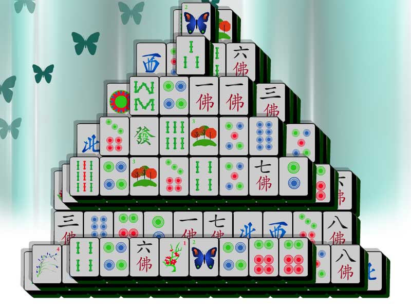 Witch Hat Mahjongg Tiles 1