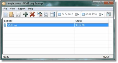 WMS Log Storage 6.4