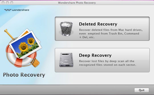 Wondershare Photo Recovery for Mac 1.0.1