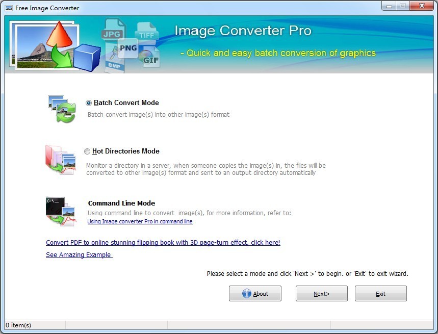 Wondersoft Free Image Converter 1.0