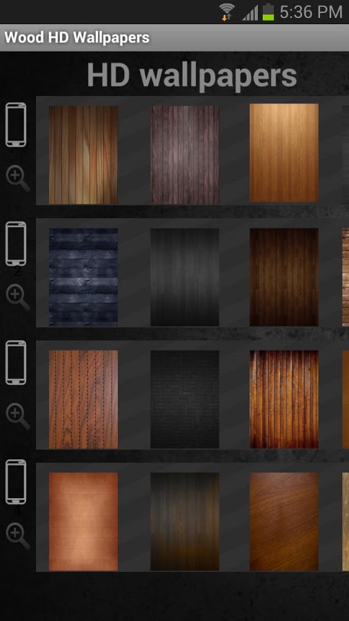 Wood  Wallpapers and theme gs4 1.0
