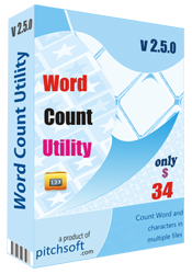 Word Count Utility 2.5.0