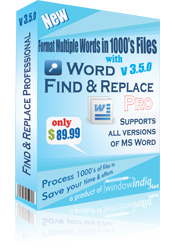 Word Find & Replace Professional 3.5.0