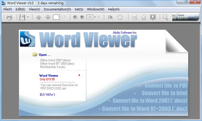 Word Viewer 6.291