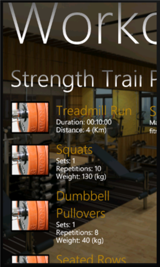Workout Manager 1.1.0.0
