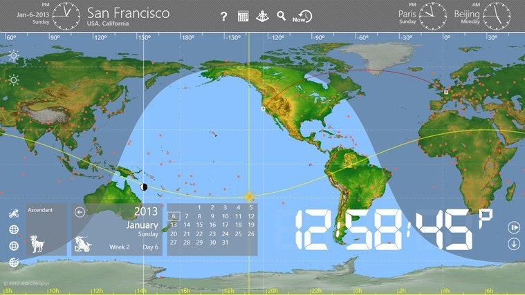 World Astro Clock Release 4