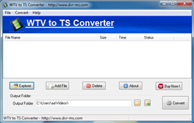 WTV H.264 to TS Converter 1.4.1