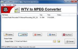 WTV to MPEG Converter 3.7.2