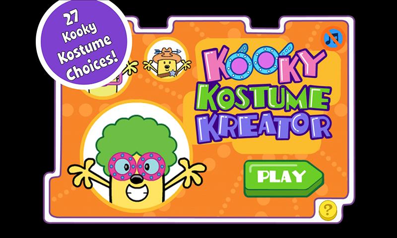 Wubbzy's Kooky Kostume Kreator 1.0