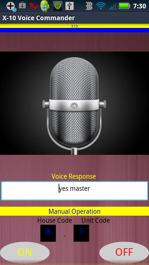 X-10 Voice Commander 2.4