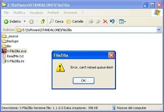 X-FileZilla 3.5.3