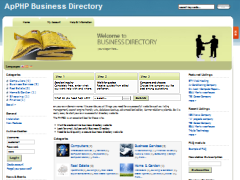 X-Light Template ApPHP BusinessDirectory 1.0.1