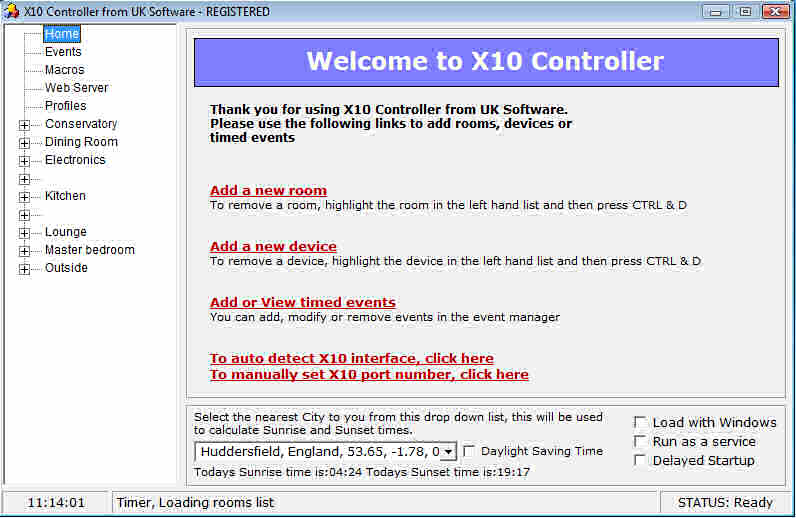 X10 Controller 1.1.0