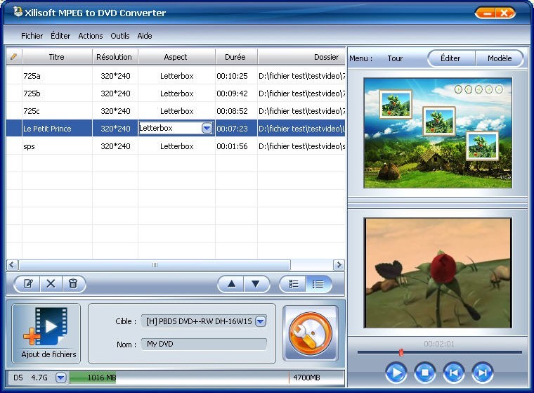 Xilisoft MPEG en DVD Convertisseur 3.0.45.0429