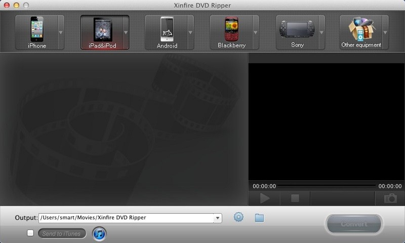 Xinfire DVD Ripper for Mac 2.0.1