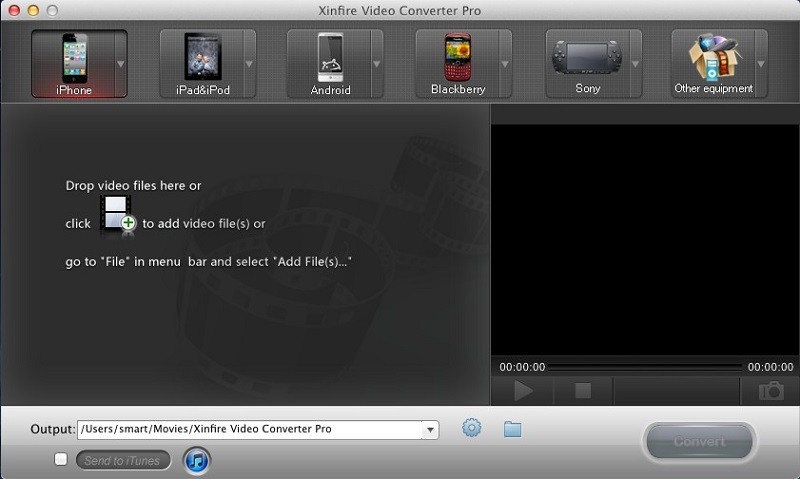Xinfire Video Converter PRO for Mac 2.0.1