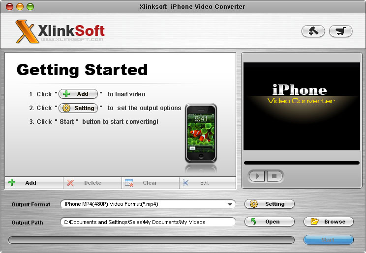 Xlinksoft iPhone Video Converter 2011.10.10