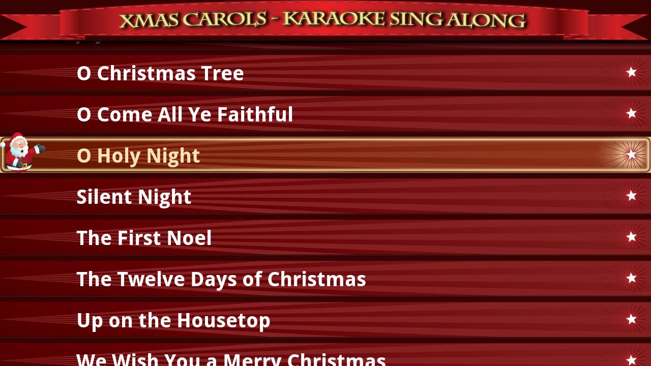 Xmas Carols-Karaoke Sing Along Varies with device