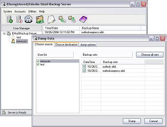 XMedia EMail Backup Enterprise Server 3.0.1