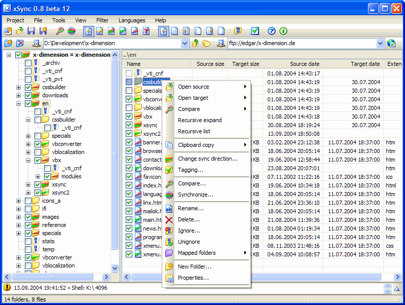 xSync File Synchronizer 1.0