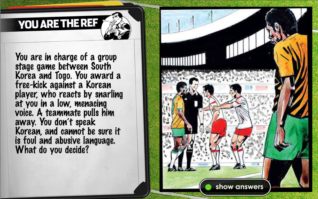 You Are The Ref 1.0