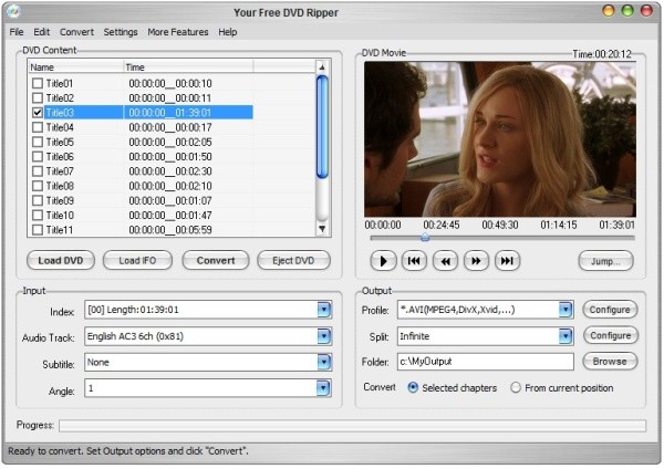Your Free DVD Ripper 4.6