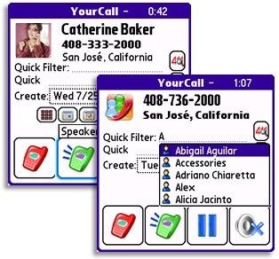 YourCall for Palm OS Professional Edition 2.2