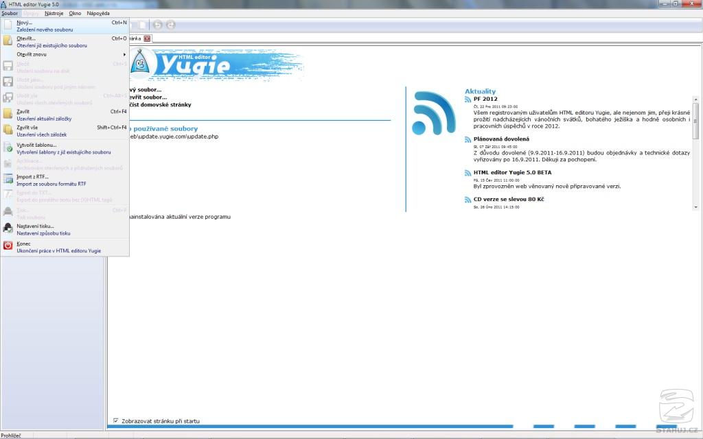Yugie HTML editor 5.1.0.2
