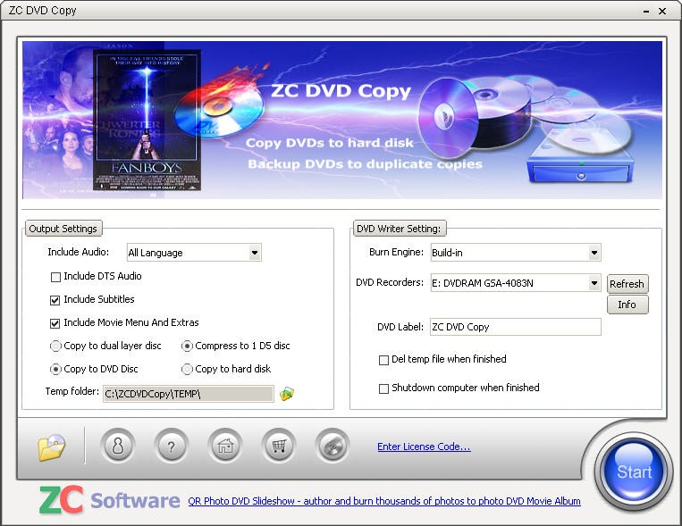 ZC DVD Copy 1.3.6