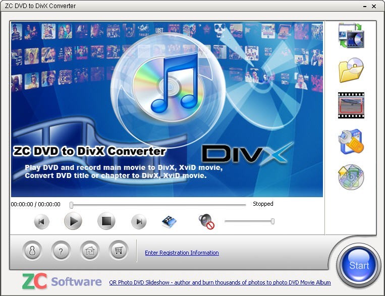 ZC DVD to DivX Converter 2.9.8.487