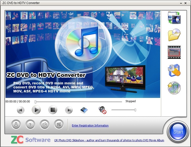 ZC DVD to HDTV Converter 2.9.7.487