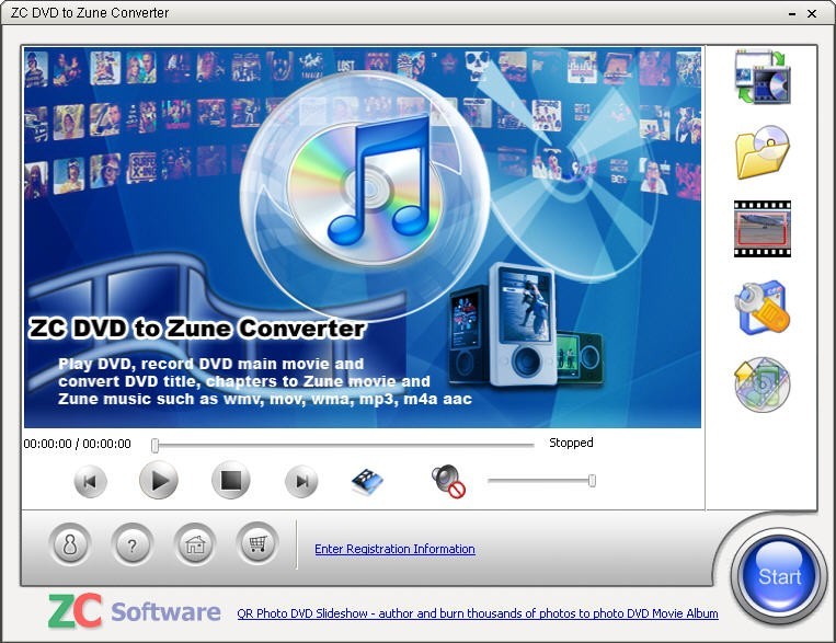 ZC DVD to Zune Converter 2.9.8.487
