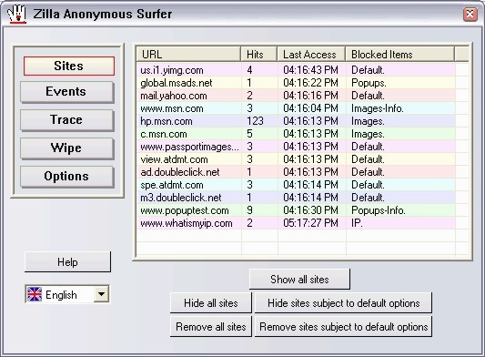 Zilla Free Anonymous Surfer 4.2.0.0