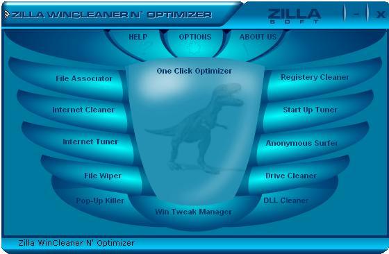 Zilla Free WinCleaner N' Optimizer 4.2.0.0