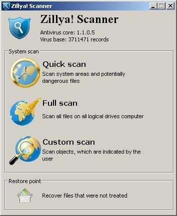 Zillya! Scanner 1.0