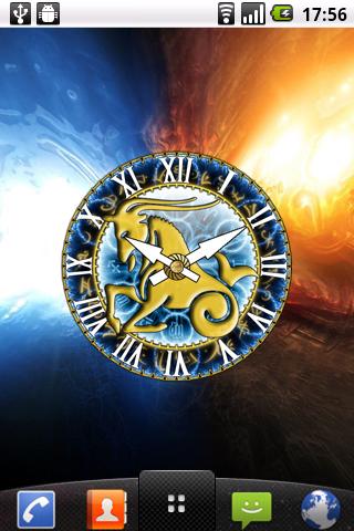 zZodiac Capricorn clock! 1.8
