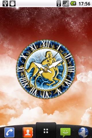 zZodiac Sagittarius clock! 1.8